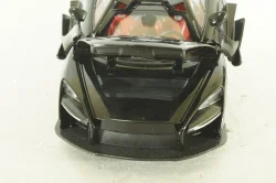 McLaren Senna 2018, black, 241062, CHE ZHI 1:24