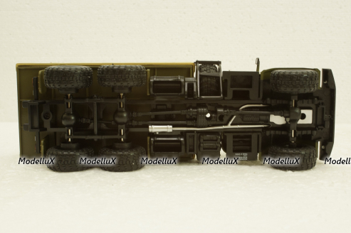 Краз-6322 бортовой с тентом, Легендарные Грузовики СССР №22, 1:43