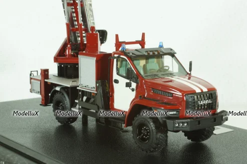 АЛ-31 (Урал-Next 43206 4х4), пожарная автолестница, TruckTyr 1:43