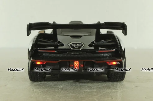 McLaren Senna 2018, black, 241062, CHE ZHI 1:24