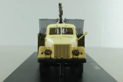 КММ-2 контейнерный мусоровоз на шасси ГАЗ-51Д 1958, желт/корич/хаки SSM1583, SSM 1:43