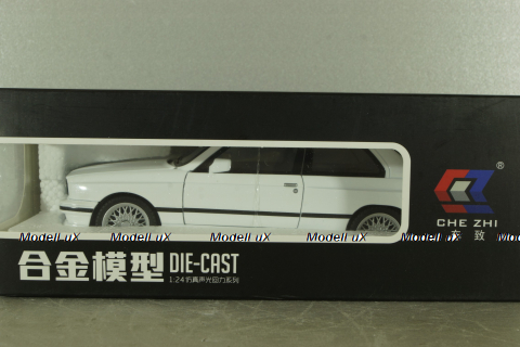 BMW M3 (E30) white, 24982W, CHE ZHI 1:24
