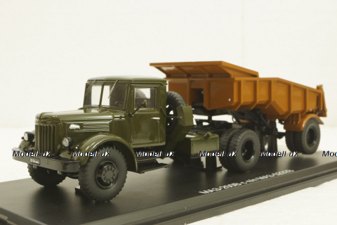 МАЗ-200В с полуприцепом МАЗ-5232В, SSM7019, SSM 1:43