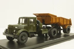 МАЗ-200В с полуприцепом МАЗ-5232В, SSM7019, SSM 1:43
