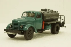 Д-251(150) Автогудронатор на шасси Зис-150, зеленый/серый, Легендарные Грузовики СССР №33, Modimio 1:43 С журналом!