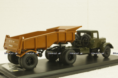 МАЗ-200В с полуприцепом МАЗ-5232В, SSM7019, SSM 1:43