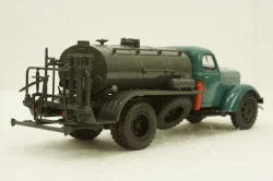 Д-251(150) Автогудронатор на шасси Зис-150, зеленый/серый, Легендарные Грузовики СССР №33, Modimio 1:43 С журналом!