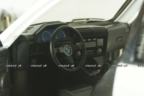 BMW M3 (E30) white, 24982W, CHE ZHI 1:24