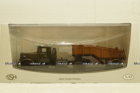 МАЗ-200В с полуприцепом МАЗ-5232В, SSM7019, SSM 1:43