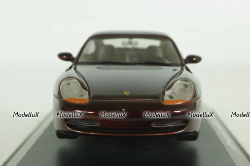 Porsche 996, dark red, 04343,  Schuco 1:43