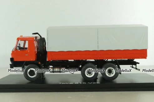 Tatra 815 V26 бортовой с тентом, red, SSM1539, SSM 1:43