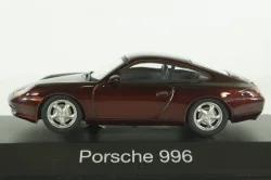 Porsche 996, dark red, 04343,  Schuco 1:43