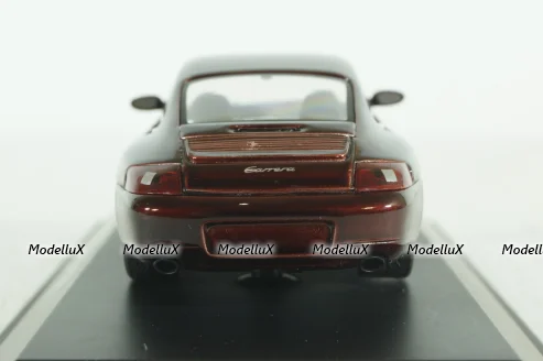 Porsche 996, dark red, 04343,  Schuco 1:43