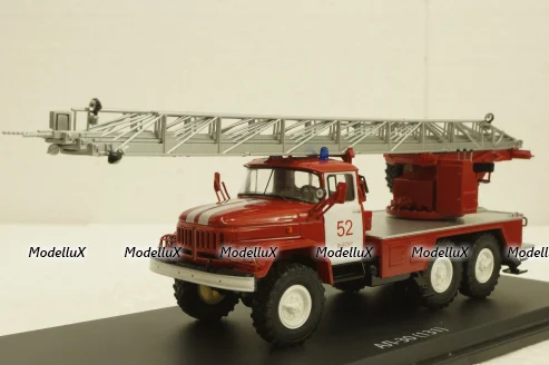Ал-30 Зил-131, пожарная, Выборг,  SSM1162, SSM 1:43