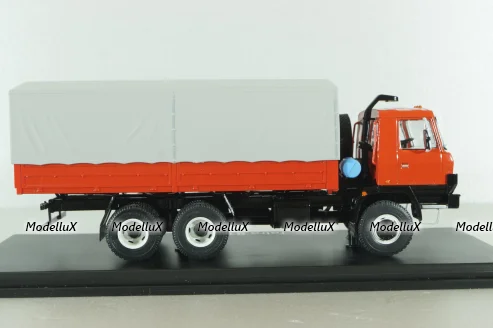 Tatra 815 V26 бортовой с тентом, red, SSM1539, SSM 1:43