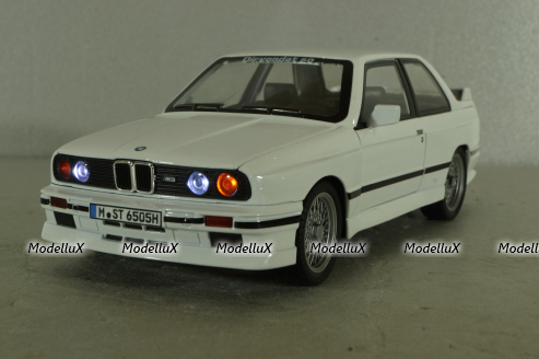 BMW M3 (E30) white, 24982W, CHE ZHI 1:24
