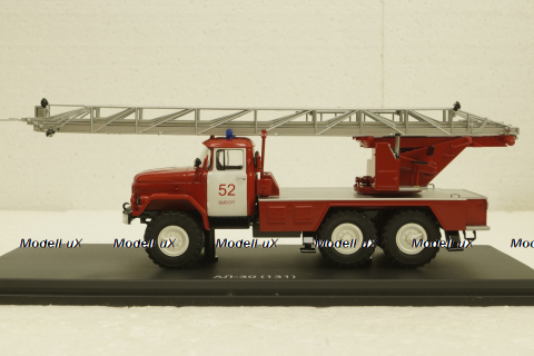 Ал-30 Зил-131, пожарная, Выборг,  SSM1162, SSM 1:43