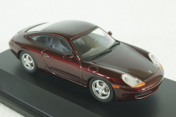 Porsche 996, dark red, 04343,  Schuco 1:43