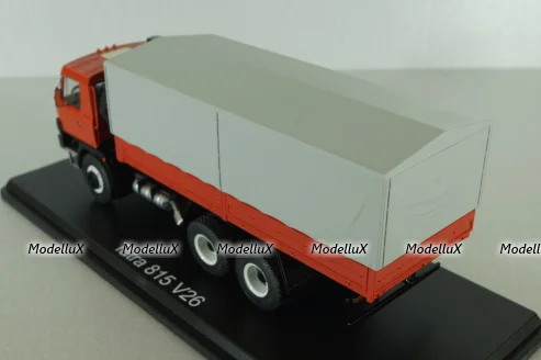 Tatra 815 V26 бортовой с тентом, red, SSM1539, SSM 1:43