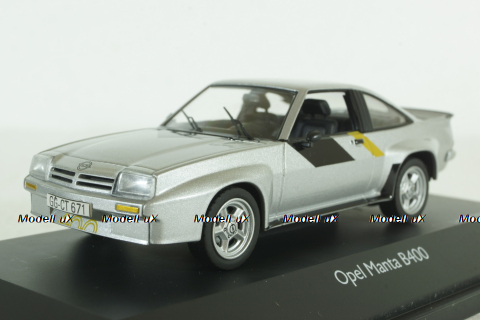 Opel Manta B400, silver, 05544, Schuco 1:43