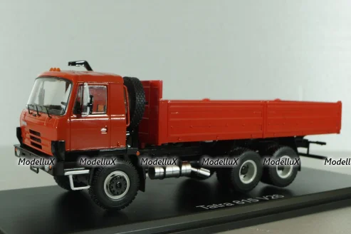 Tatra 815 V26 бортовой с тентом, red, SSM1539, SSM 1:43