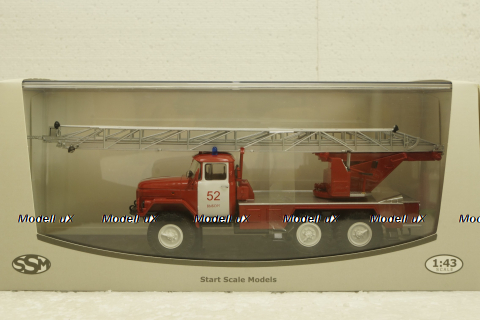 Ал-30 Зил-131, пожарная, Выборг,  SSM1162, SSM 1:43