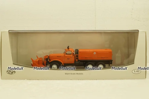 Д-470 (на шасси Зил-157Е), оранжевый, SSM1106, SSM 1:43