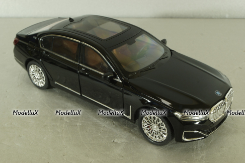 BMW 750Li (G12) 2019, black, 24482, CHE ZHI 1:24