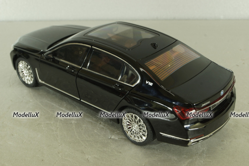 BMW 750Li (G12) 2019, black, 24482, CHE ZHI 1:24