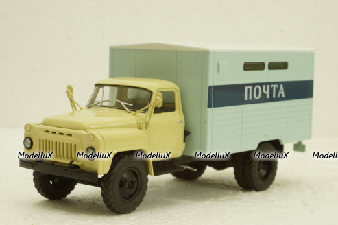 ГЗСА-3711(53) Почта Газ-53, Легендарные Грузовики СССР №25, 1:43