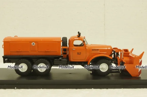 Д-470 (на шасси Зил-157Е), оранжевый, SSM1106, SSM 1:43