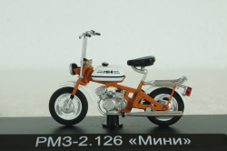 РМЗ-2.126 «Мини» Малыш из Риги, Наши мотоциклы №58, 1:24