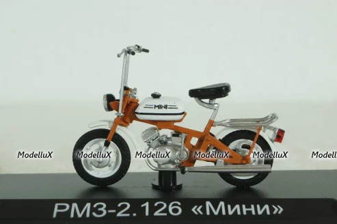 РМЗ-2.126 «Мини» Малыш из Риги, Наши мотоциклы №58, 1:24