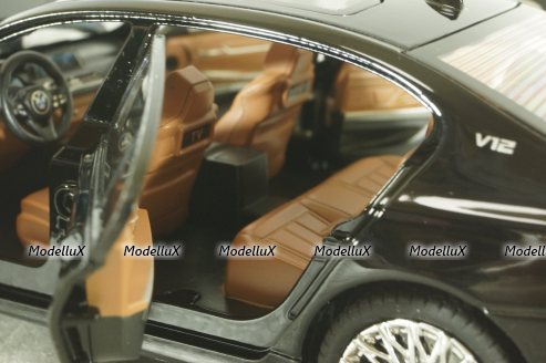 BMW 750Li (G12) 2019, black, 24482, CHE ZHI 1:24