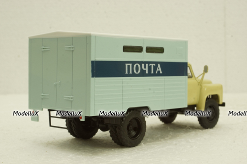 ГЗСА-3711(53) Почта Газ-53, Легендарные Грузовики СССР №25, 1:43
