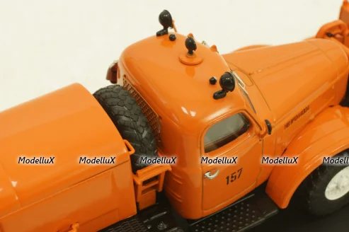 Д-470 (на шасси Зил-157Е), оранжевый, SSM1106, SSM 1:43