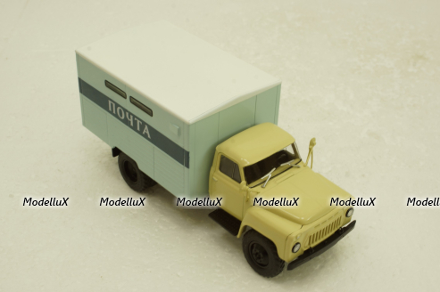 ГЗСА-3711(53) Почта Газ-53, Легендарные Грузовики СССР №25, 1:43