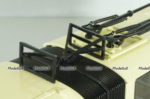 ЗИУ-10 троллейбус сочленённый 1978, бел/красн, SSM4052, SSM 1:43