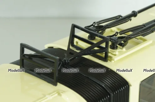 ЗИУ-10 троллейбус сочленённый 1978, бел/красн, SSM4052, SSM 1:43
