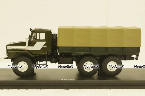 Урал-4322, бортовой с тентом, SSM1221, SSM 1:43