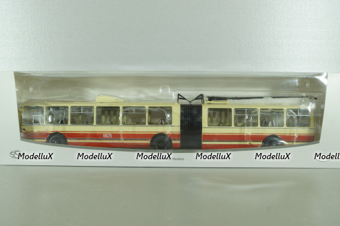 ЗИУ-10 троллейбус сочленённый 1978, бел/красн, SSM4052, SSM 1:43