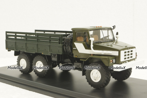 Урал-4322, бортовой с тентом, SSM1221, SSM 1:43