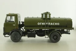 Маз-5337 АЦ-9 бензовоз 1987, хаки, Автоистория 1:43