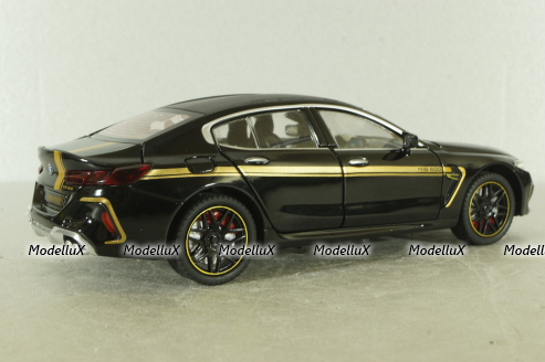 BMW Manhart MH8 800 Gran Coupé Spots (F93), BMW M8, black, 24622, CHE ZHI 1:24