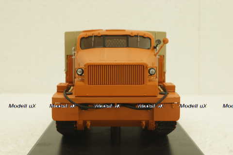 АТ-Т бортовой с тентом (оранжевый), SSM3006, SSM 1:43