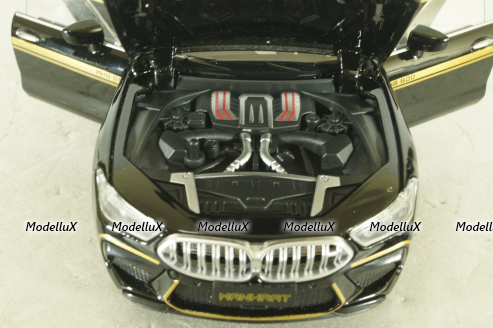 BMW Manhart MH8 800 Gran Coupé Spots (F93), BMW M8, black, 24622, CHE ZHI 1:24