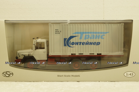 Magirus-290, ТрансКонтейнер, SSM1288, SSM 1:43