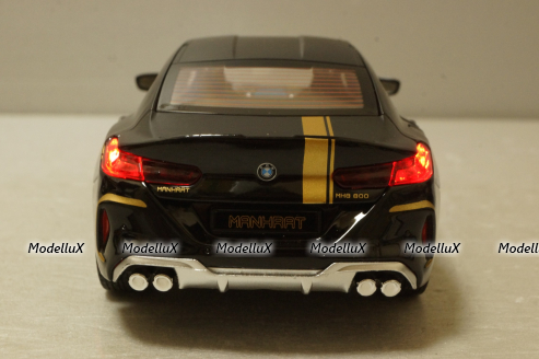 BMW Manhart MH8 800 Gran Coupé Spots (F93), BMW M8, black, 24622, CHE ZHI 1:24