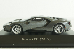 Ford GT 2017, grey with silver strips, American Cars №52, Altaya 1:43
