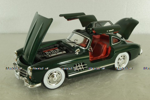 Mercedes 540K 1936, green, 24892, CHE ZHI 1:24